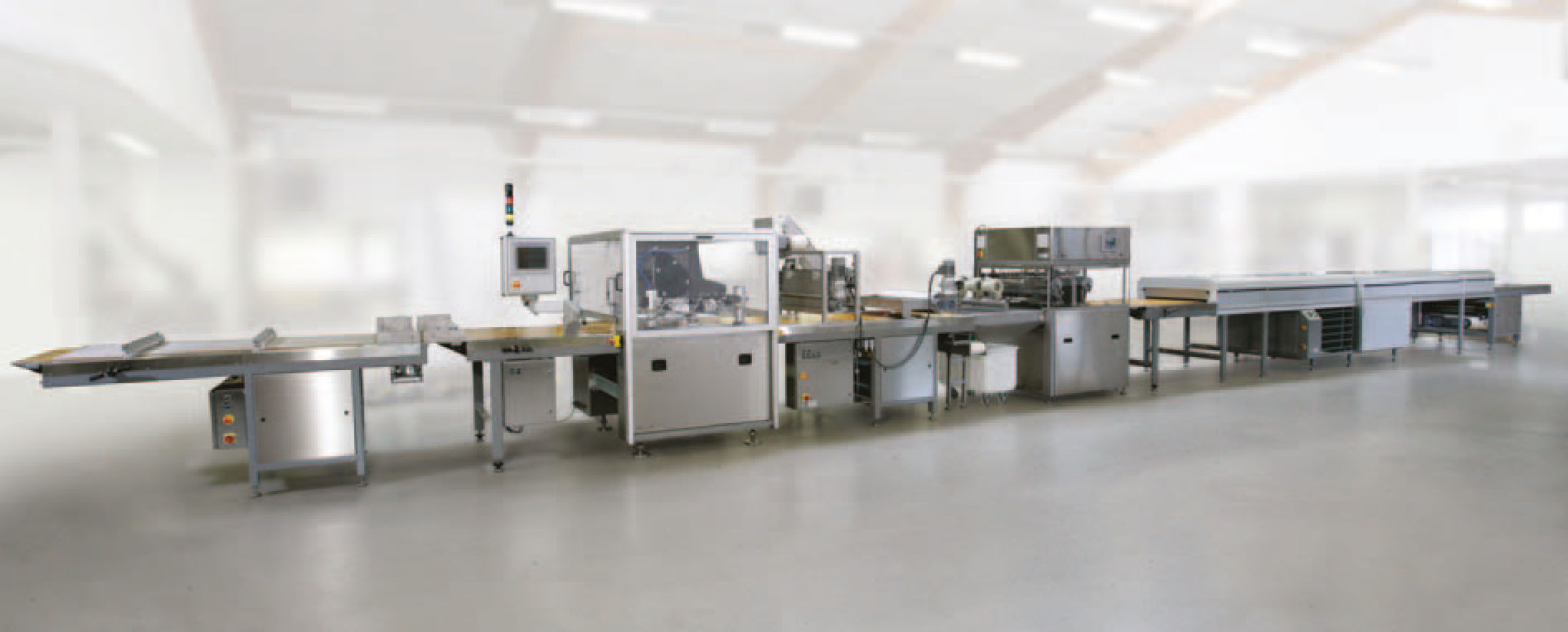 Cereal bar production line