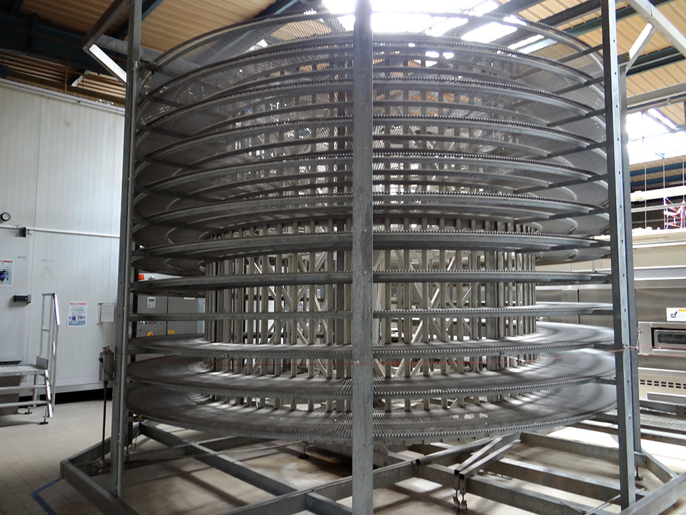 Mecatherm baguette production line