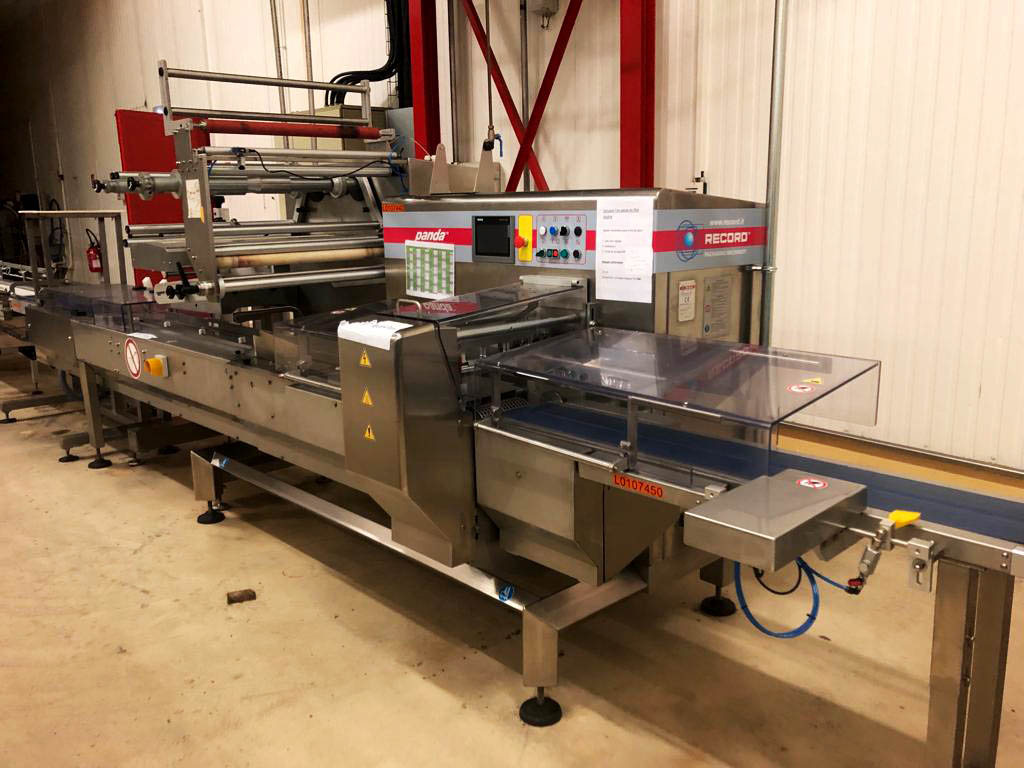 Record Panda flow packing machine