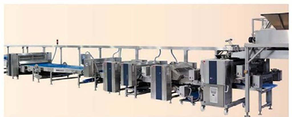 Fritsch laminating and puff pastry line